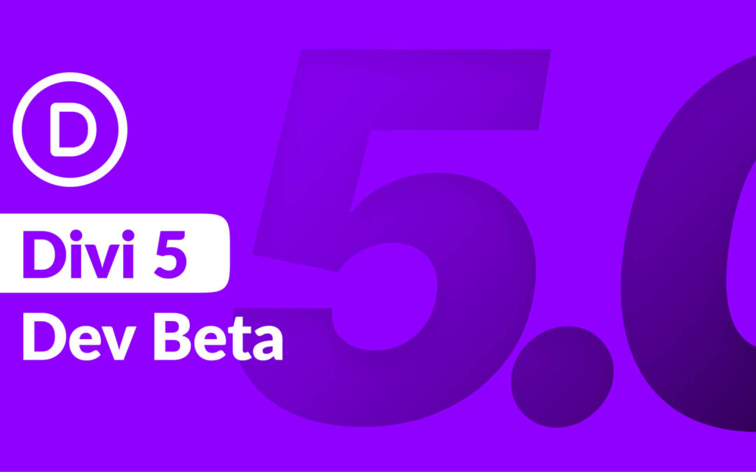 Announcing Divi 5 Dev Beta