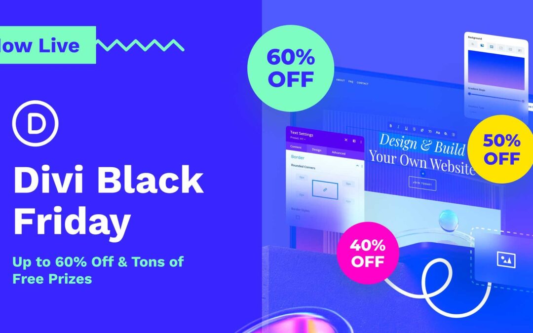The Clock’s Ticking on Divi’s Historic Black Friday Deals!
