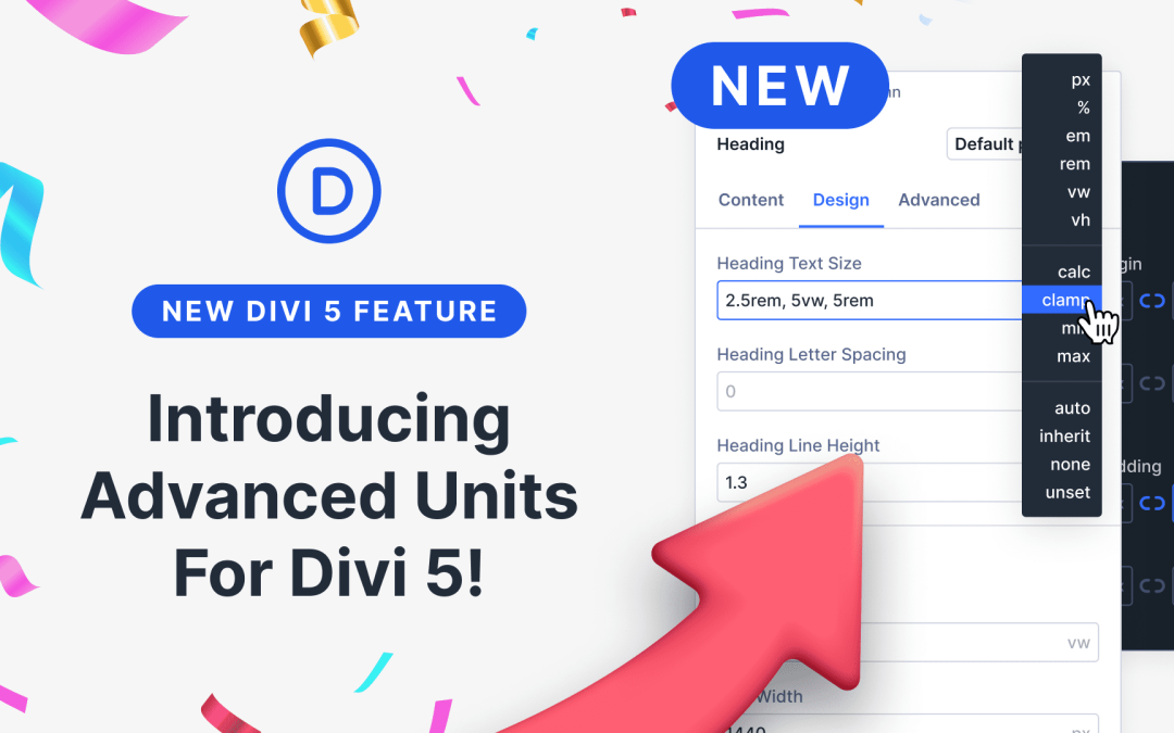 Introducing Advanced Units For Divi 5 (Including CSS Functions & Variables)