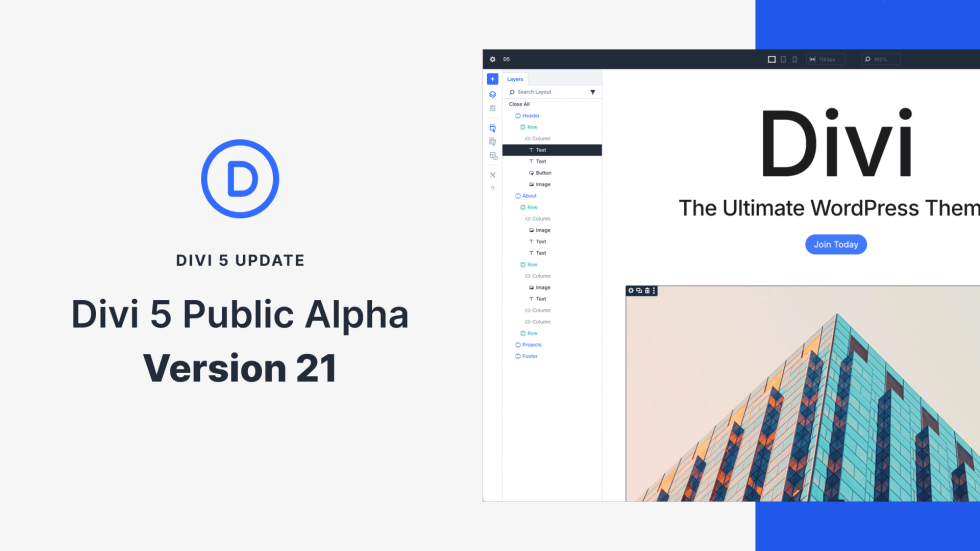 Divi 5 Public Alpha 21: New Modules! - Divi Unleashed