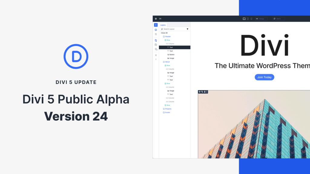 Divi 5 Public Alpha 24: All Beta Blockers Complete