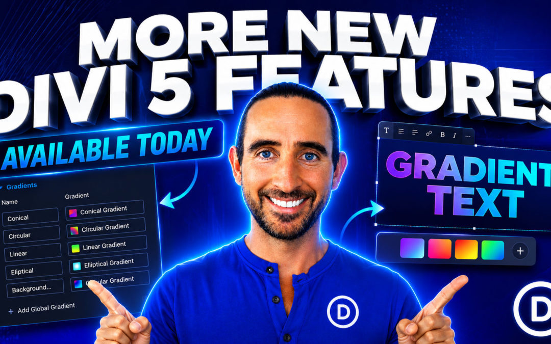 New Gradient Editor, Gradient Variables, Text Effects and More