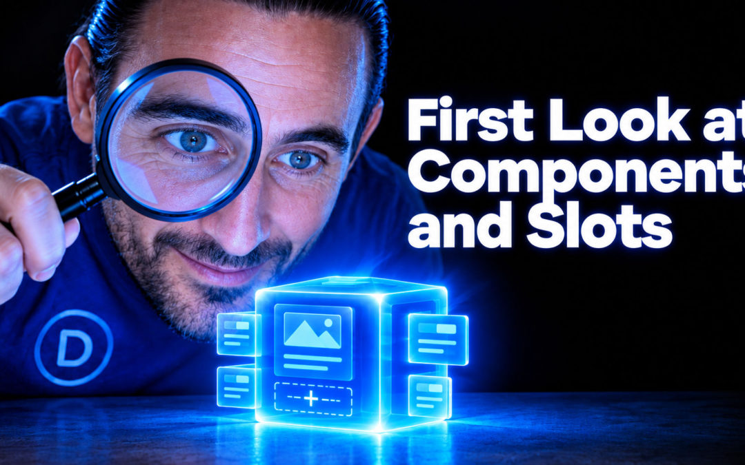 Divi 5 Sneak Peek: Components and Slots
